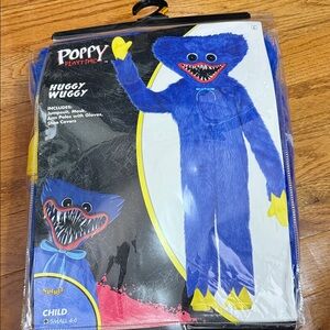 Spirit Huggy Wuggy Kids Costume - Blue and Yellow